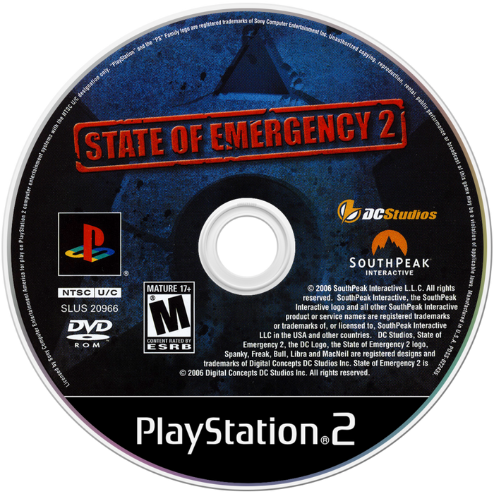 State of Emergency 2 – PlayStation 2 (PS2) - for just $0! 