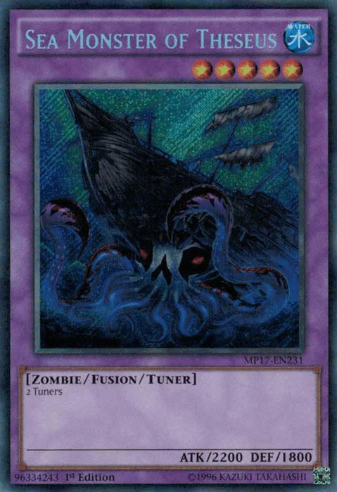 Sea Monster of Theseus [MP17-EN231] Secret Rare - for just $10.20! 