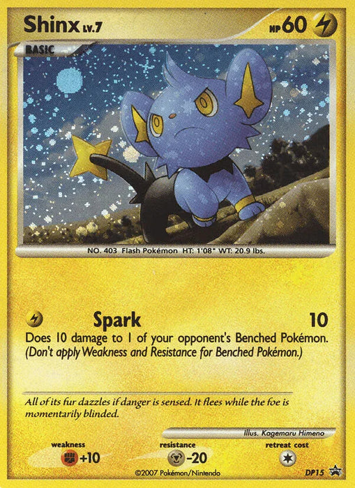 Shinx (DP15) [Diamond & Pearl: Black Star Promos] - for just $14! 