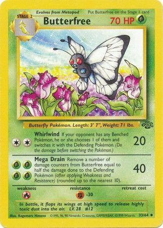 Butterfree (33/64) [Jungle Unlimited] - for just $0.35! 