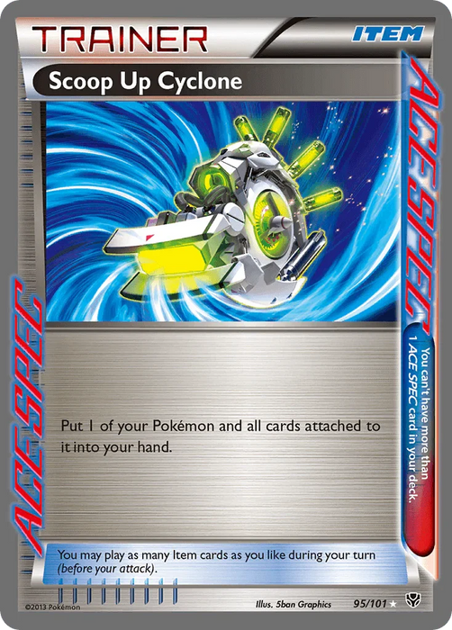 Scoop Up Cyclone (95/101) [Black & White: Plasma Blast] - for just $5.15! 