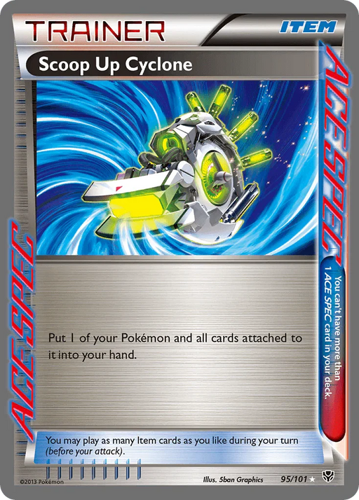 Scoop Up Cyclone (95/101) [Black & White: Plasma Blast] - for just $5.05! 
