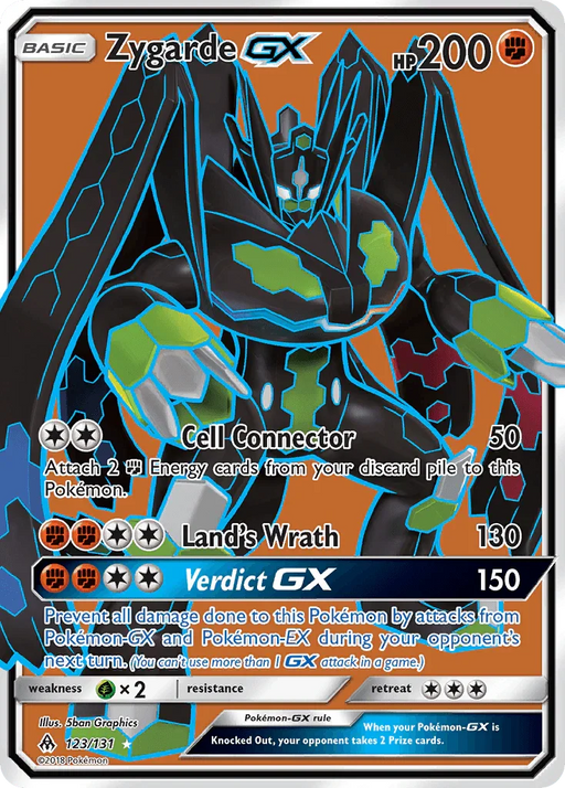Zygarde GX (123/131) [Sun & Moon: Forbidden Light] - for just $9.25! 