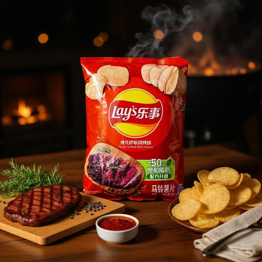Lay's Texas Grilled BBQ Potato Chips, 2.46 oz - for just $4.99! 