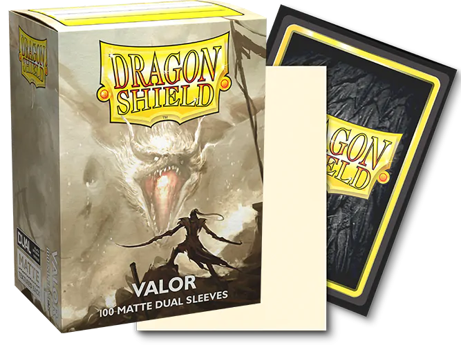 Dragon Shield: Standard 100ct Sleeves - Valor (Dual Matte) - Just $9.95! Shop now at Retro Gaming of Denver