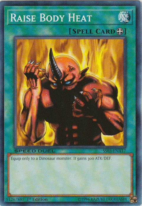 Raise Body Heat [SS03-ENA17] Common - for just $0.10! 
