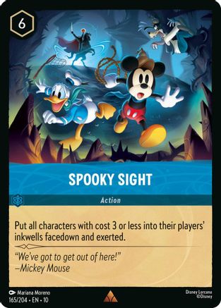 Spooky Sight (165/204) - Whispers in the Well Cold Foil - for just $0.50! 