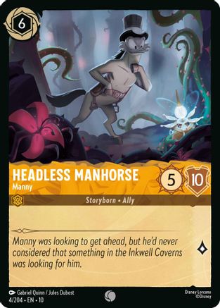 Headless Manhorse - Manny (4/204) - Whispers in the Well Cold Foil - for just $0.03! 