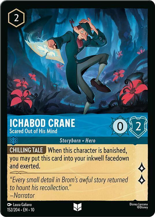 Ichabod Crane - Scared Out of His Mind (152/204) [Whispers in the Well] - for just $0.10! 