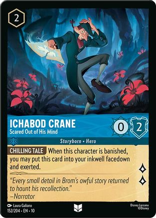 Ichabod Crane - Scared Out of His Mind (152/204) - Whispers in the Well - for just $0.03! 