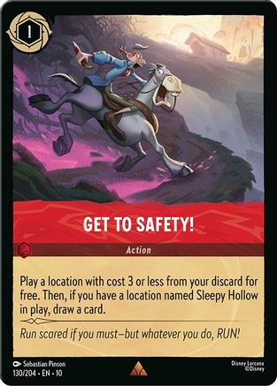 Get to Safety! (130/204) - Whispers in the Well - for just $0.06! 