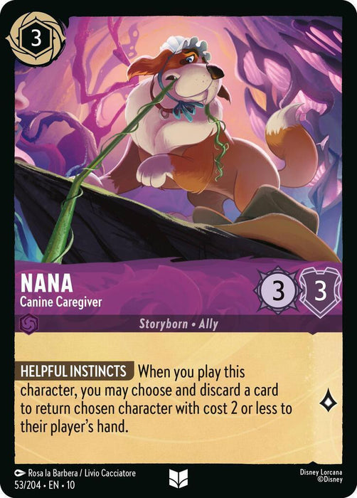 Nana - Canine Caregiver (53/204) [Whispers in the Well] - for just $0.10! 
