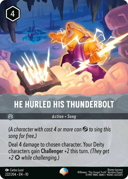 He Hurled His Thunderbolt (Epic) (222/204) [Whispers in the Well] - for just $4.15! 