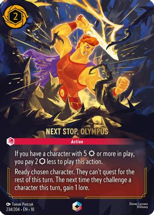 Next Stop, Olympus (Enchanted) (234/204) - Whispers in the Well Holofoil - for just $18.33! 