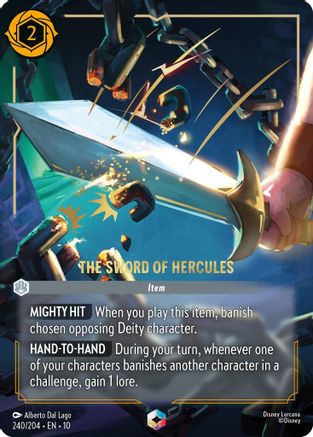 The Sword of Hercules (Enchanted) (240/204) - Whispers in the Well Holofoil - for just $11.34! 