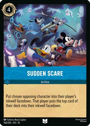 Sudden Scare (164/204) - Whispers in the Well Cold Foil - for just $0.12! 