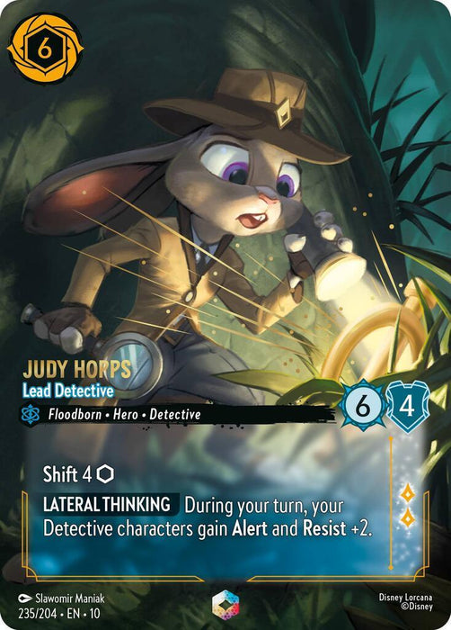 Judy Hopps - Lead Detective (Enchanted) (235/204) [Whispers in the Well] - for just $34.65! 