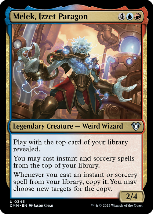 Melek, Izzet Paragon (CMM-345) - Commander Masters - for just $0.08! 