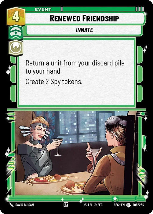 Renewed Friendship (105/264) (105/264) [Secrets of Power] - for just $0.10! 