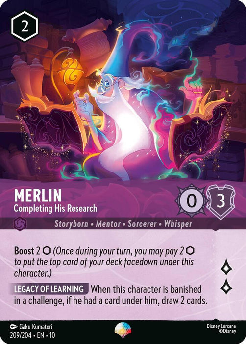 Merlin - Completing His Research (Epic) (209/204) [Whispers in the Well] - for just $1.40! 