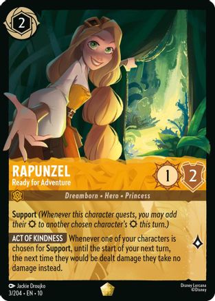 Rapunzel - Ready for Adventure (3/204) - Whispers in the Well - for just $0.90! 