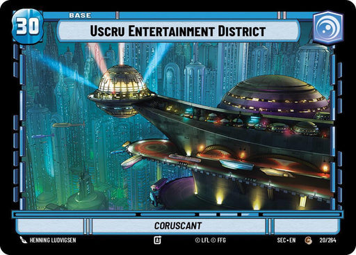 Uscru Entertainment District // Spy (20/264 // T01/T02) (20/264 // T01/T02) [Secrets of Power] - for just $0.10! 