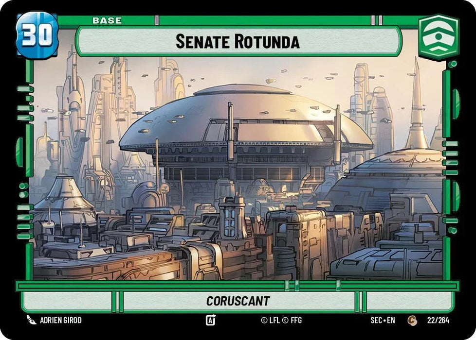 Senate Rotunda // Spy (22/264 // T01/T02) (22/264 // T01/T02) [Secrets of Power] - for just $0.10! 