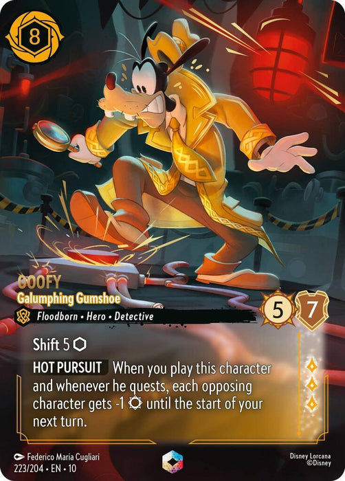 Goofy - Galumphing Gumshoe (Enchanted) (223/204) [Whispers in the Well] - for just $27.90! 