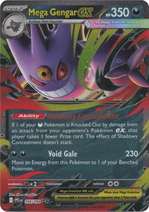 Mega GEngar ex (056/094) [Mega Evolution: Phantasmal Flames] - for just $1.10! 