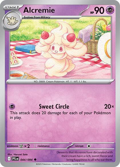 Alcremie (044/094) [Mega Evolution: Phantasmal Flames] - for just $0.10! 