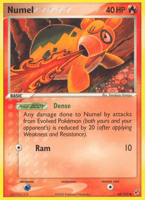 Numel (68/107) [EX: Deoxys] - for just $0.30! 