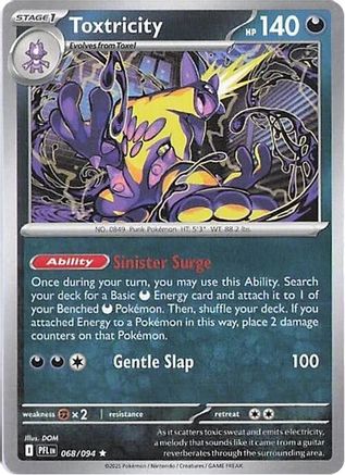 Toxtricity 068 - ME02 Phantasmal Flames Holofoil - for just $0.05! 