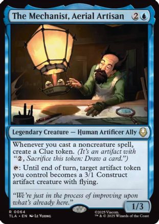 The Mechanist, Aerial Artisan (TLA-064) - Avatar: The Last Airbender Foil - for just $0.10! 
