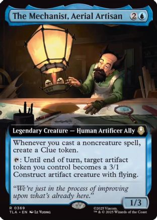 The Mechanist, Aerial Artisan (Extended Art) (TLA-369) - Avatar: The Last Airbender - for just $0.18! 