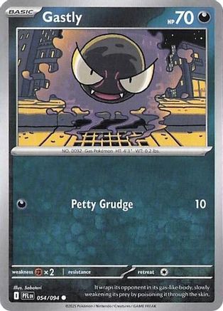 Gastly 054 - ME02 Phantasmal Flames Reverse Holofoil - for just $0.13! 