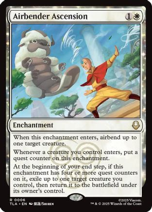 Airbender Ascension (TLA-006) - Avatar: The Last Airbender - for just $0.31! 