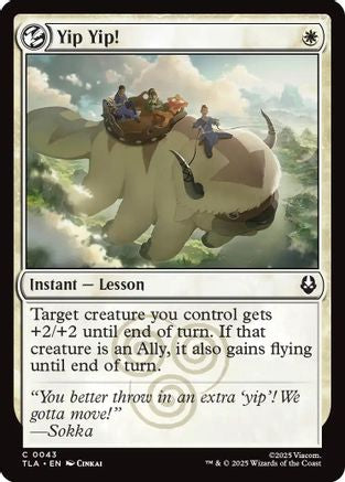 Yip Yip! (TLA-043) - Avatar: The Last Airbender - for just $0.05! 