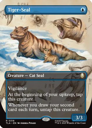 Tiger-Seal (Borderless) (TLA-318) - Avatar: The Last Airbender - for just $0.12! 