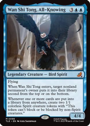 Wan Shi Tong, All-Knowing (TLE-098) - Avatar: The Last Airbender: Eternal-Legal Foil - for just $0.67! 