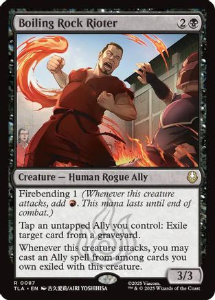 Boiling Rock Rioter (TLA-087) - Avatar: The Last Airbender Foil - for just $0.08! 