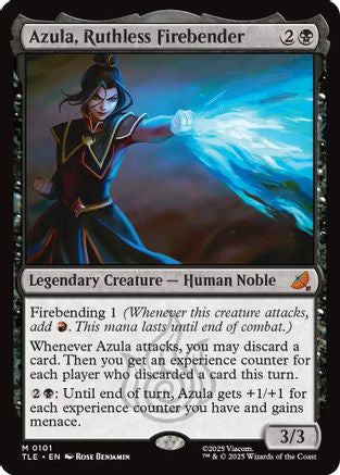 Azula, Ruthless Firebender (TLE-101) - Avatar: The Last Airbender: Eternal-Legal Foil - for just $1.20! 