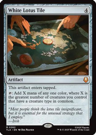 White Lotus Tile (TLA-262) - Avatar: The Last Airbender - for just $1.14! 