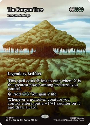 The Banyan Tree - The Great Henge (Borderless) (TLE-041) - Avatar: The Last Airbender: Eternal-Legal - for just $18.34! 