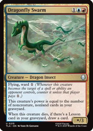 Dragonfly Swarm (TLA-215) - Avatar: The Last Airbender Foil - for just $0.10! 