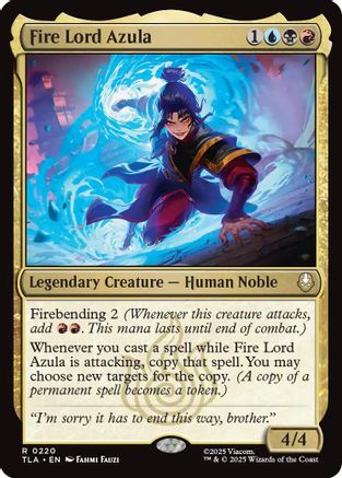 Fire Lord Azula (TLA-220) - Avatar: The Last Airbender Foil - for just $0.65! 
