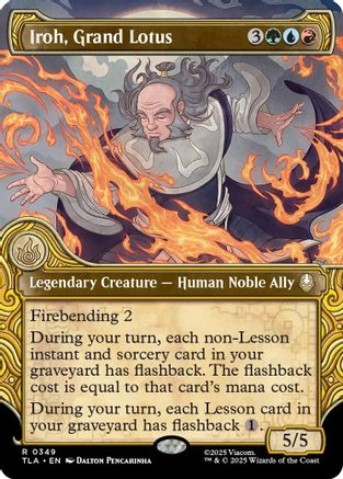 Iroh, Grand Lotus (Showcase) (TLA-349) - Avatar: The Last Airbender - for just $0.93! 
