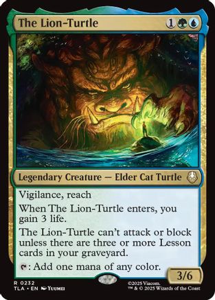 The Lion-Turtle (TLA-232) - Avatar: The Last Airbender - for just $0.08! 