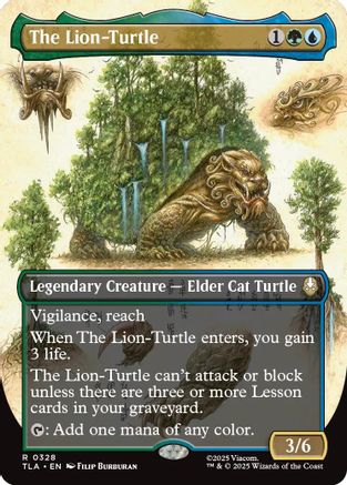 The Lion-Turtle (Borderless) (TLA-328) - Avatar: The Last Airbender - for just $0.23! 
