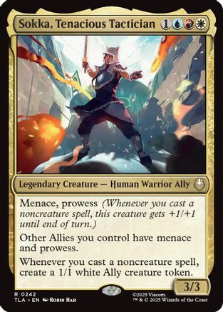 Sokka, Tenacious Tactician (TLA-242) - Avatar: The Last Airbender Foil - for just $0.12! 