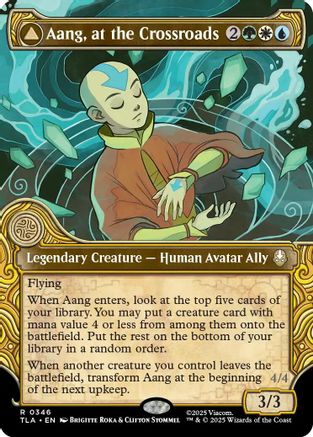 Aang, at the Crossroads (Showcase) (TLA-346) - Avatar: The Last Airbender Foil - for just $1.27! 